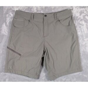 Royal Robbins Mens Alpine Road Shorts Size 36 Hiking Outdoor Stretch Gray
